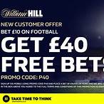 william hill free bet sign up offer